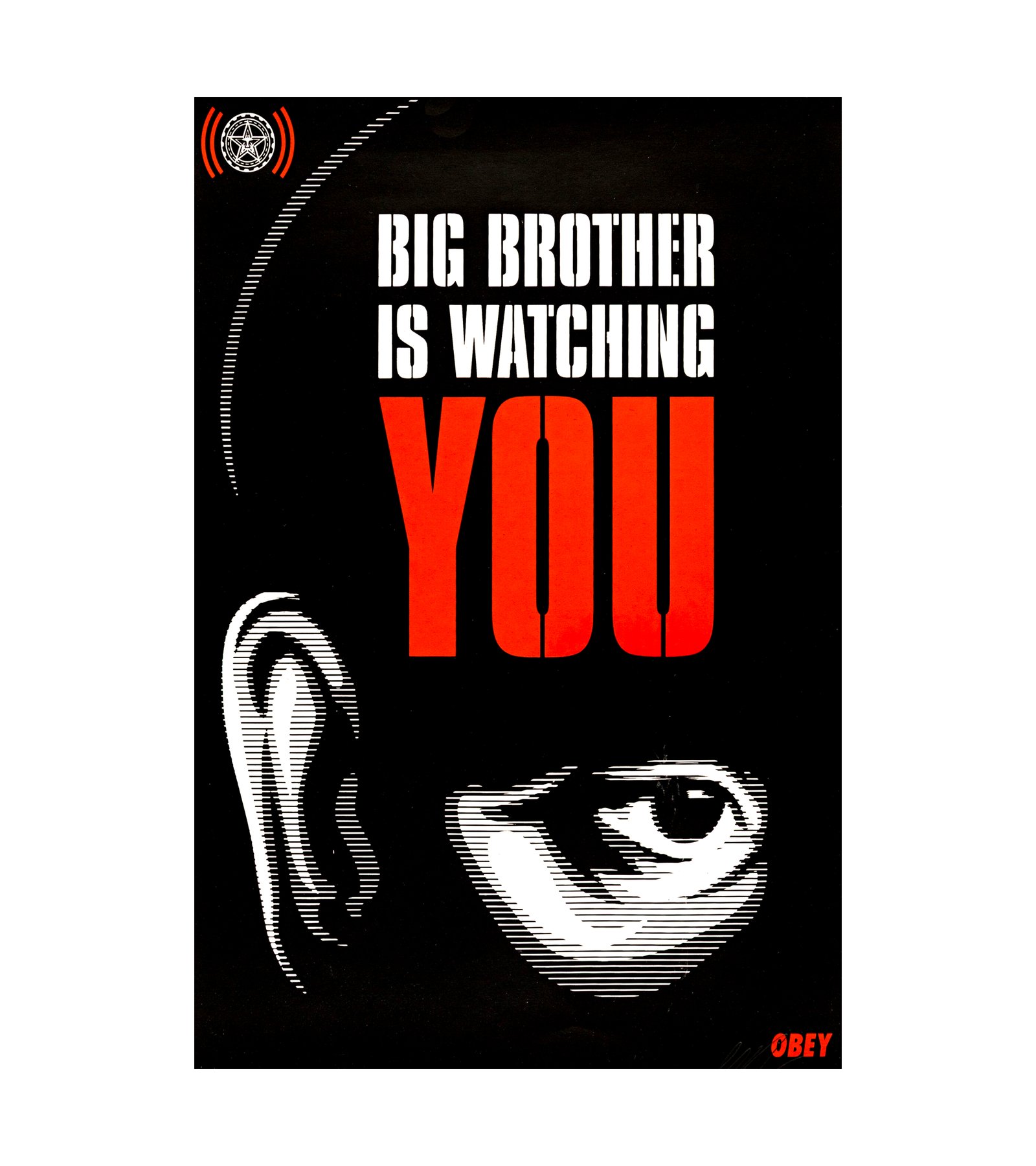 2006 Big Brother Is Watching You (Obey)