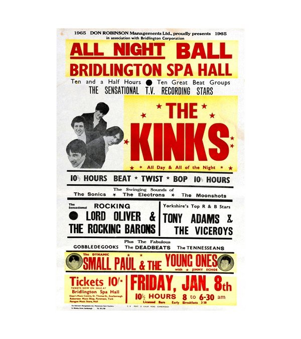  1965 The Kinks All Day and All of the Night' British