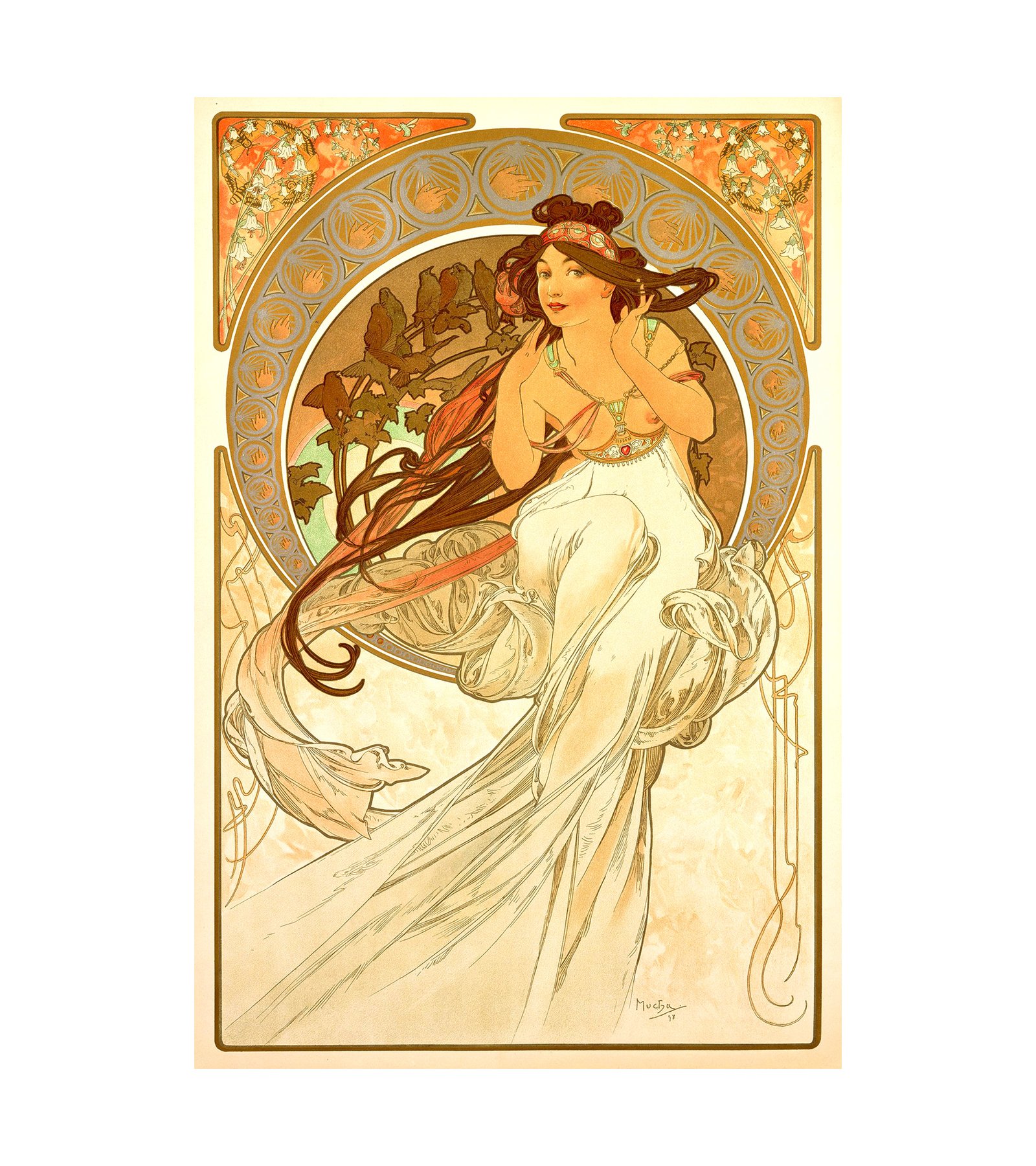 1898 The Arts ALPHONSE MUCHA
