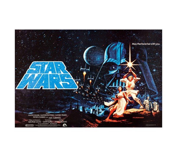 1977 Original Star Wars - Horizontal George Lucas 