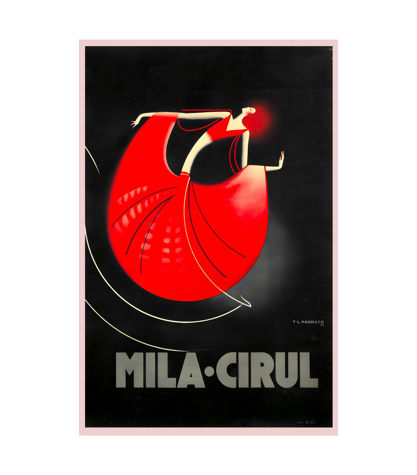 1933 TITO LIVIO DE MADRAZO - Mila Cirul - Imp. E. I. R. P., Paris 