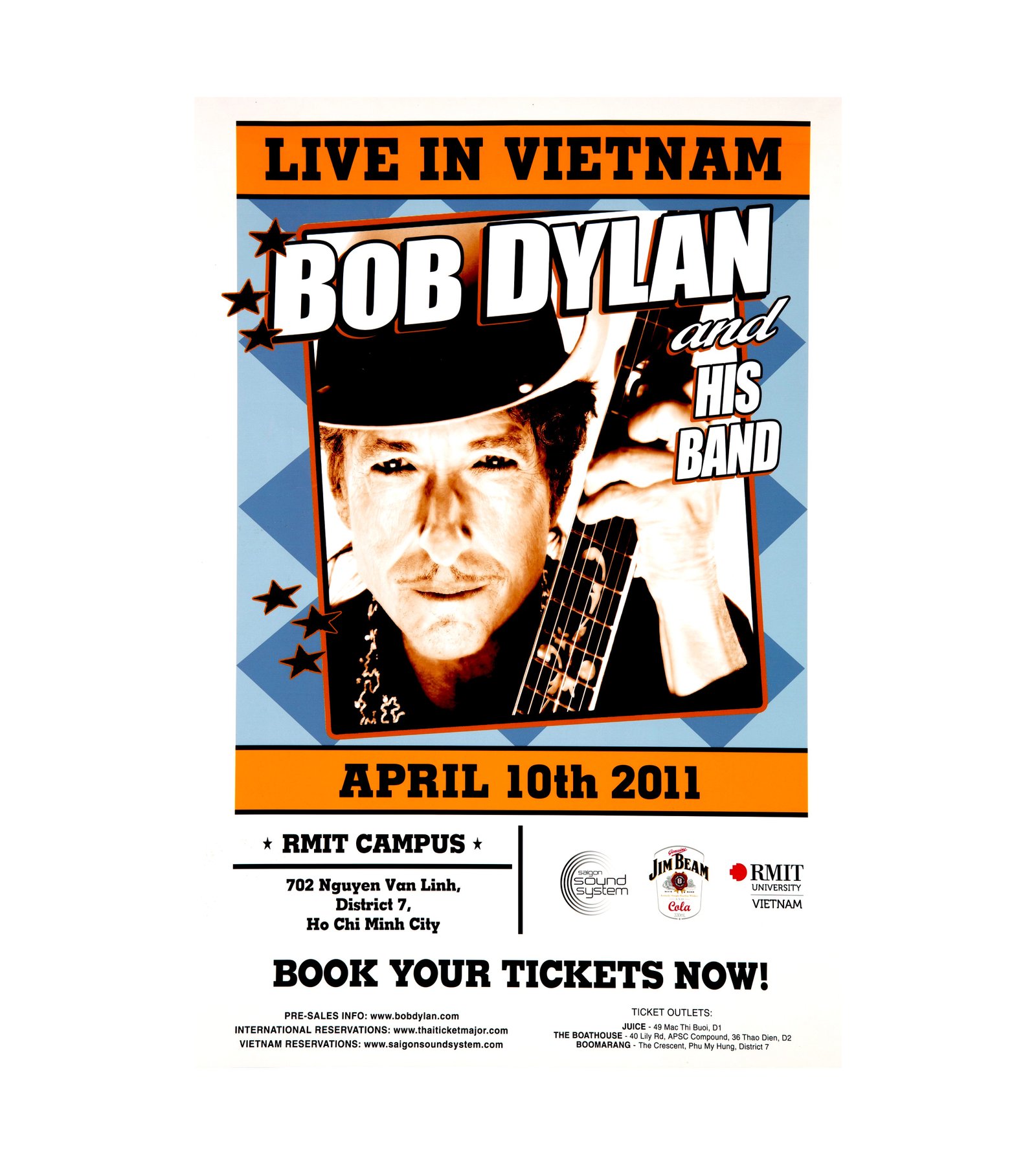 2011 Bob Dylan - Viet Nam 