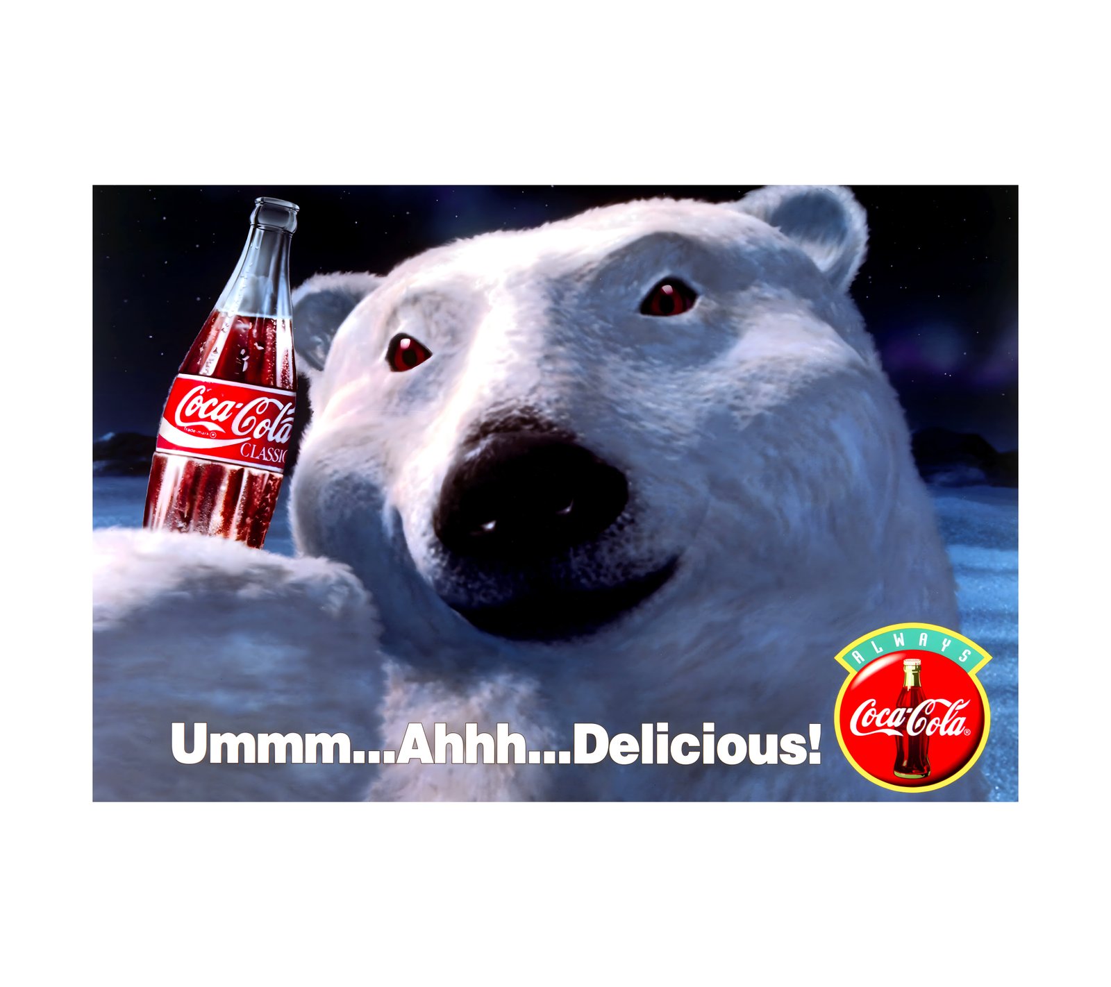 1993 Coca-Cola Polar Bear 