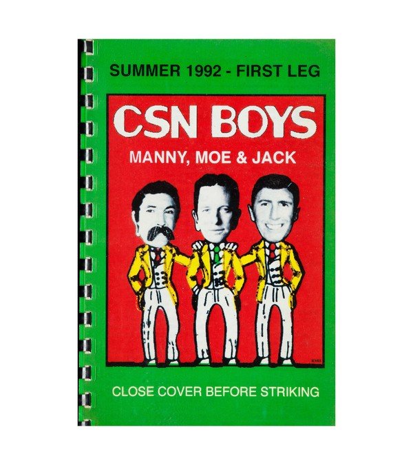 1992 Crosby, Stills and Nash Tour 