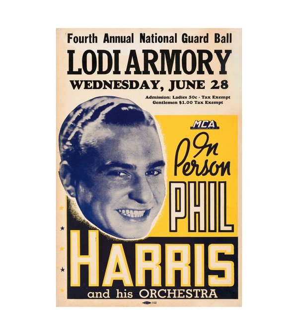  1939 Phil Harris Lodi, CA Big-Band 