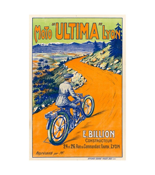 1904 Moto Ultima Lyon vintage motorcycle