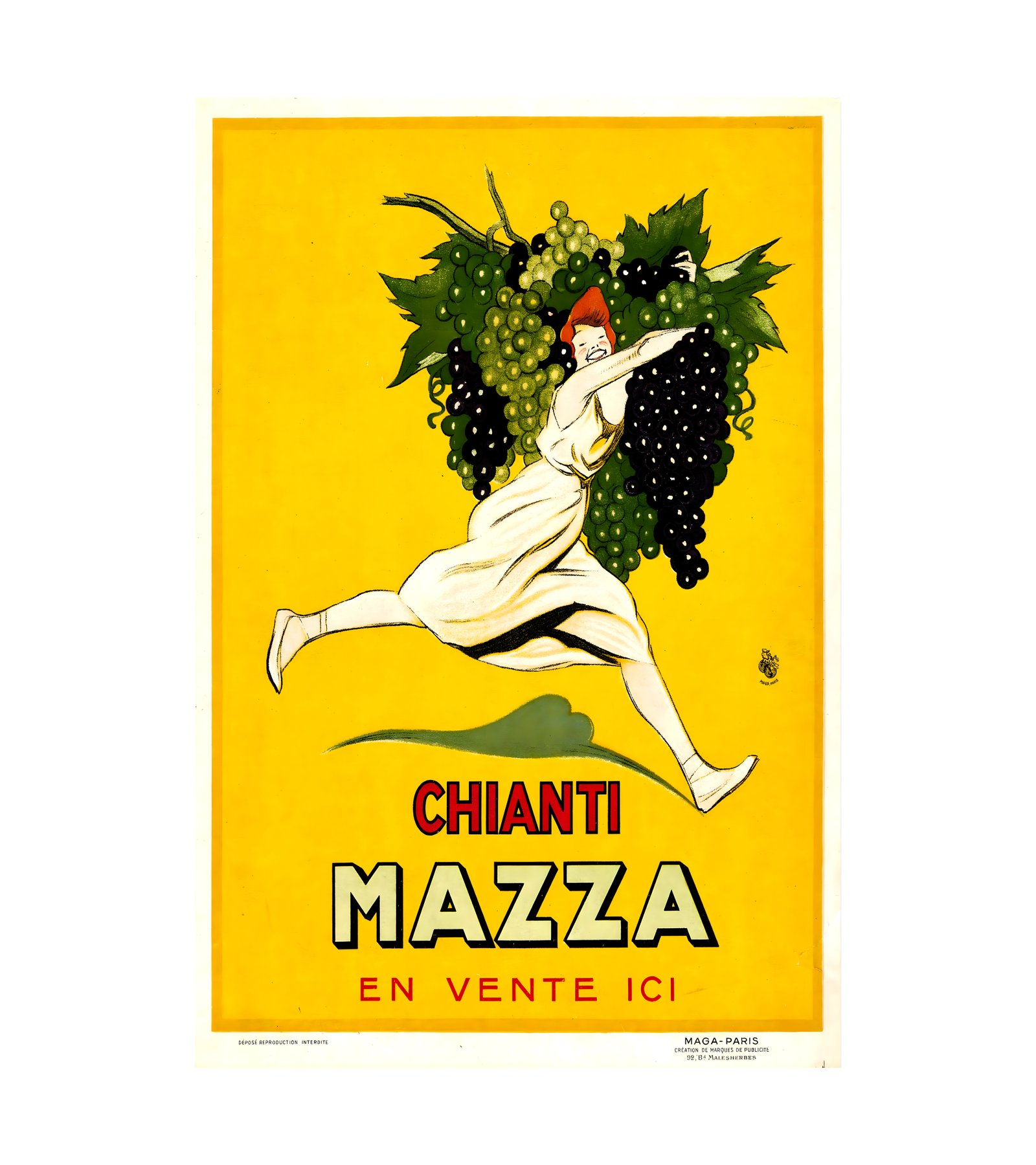 1922 Vins de Chianti Mazza 