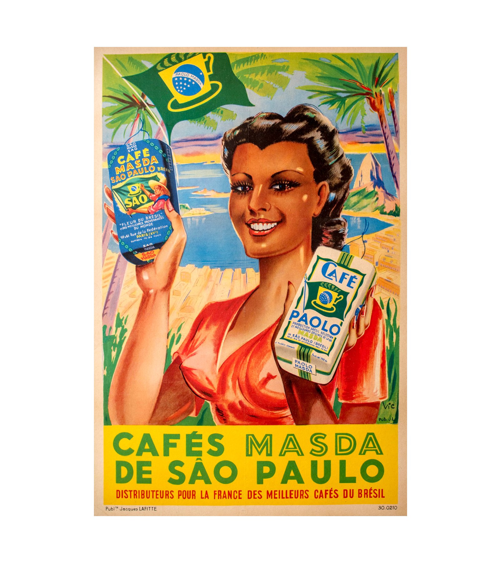 1948 Cafes Masda Coffee