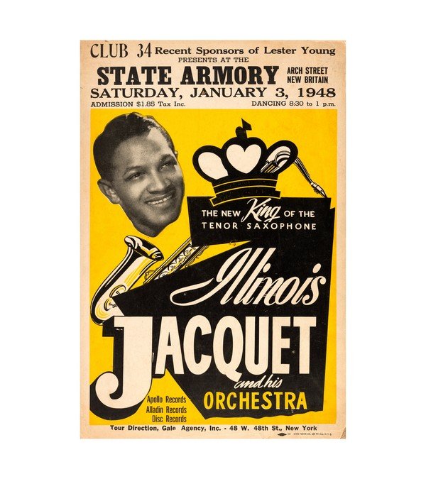 1948 Illinois Jacquet State Armory Extremely Rare 