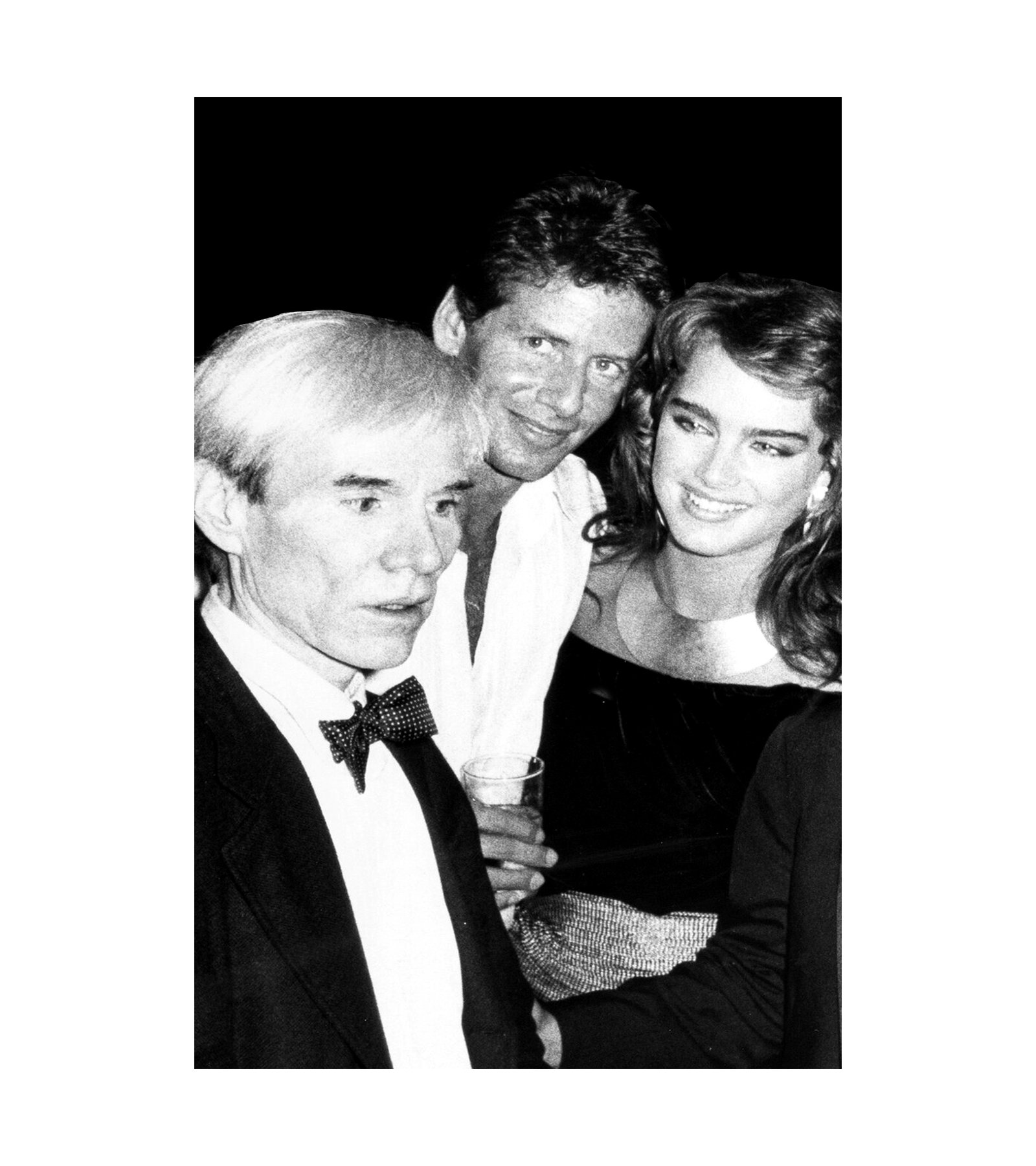 Brooke Shields, Andy Warhol, Calvin Klein at Studio 54