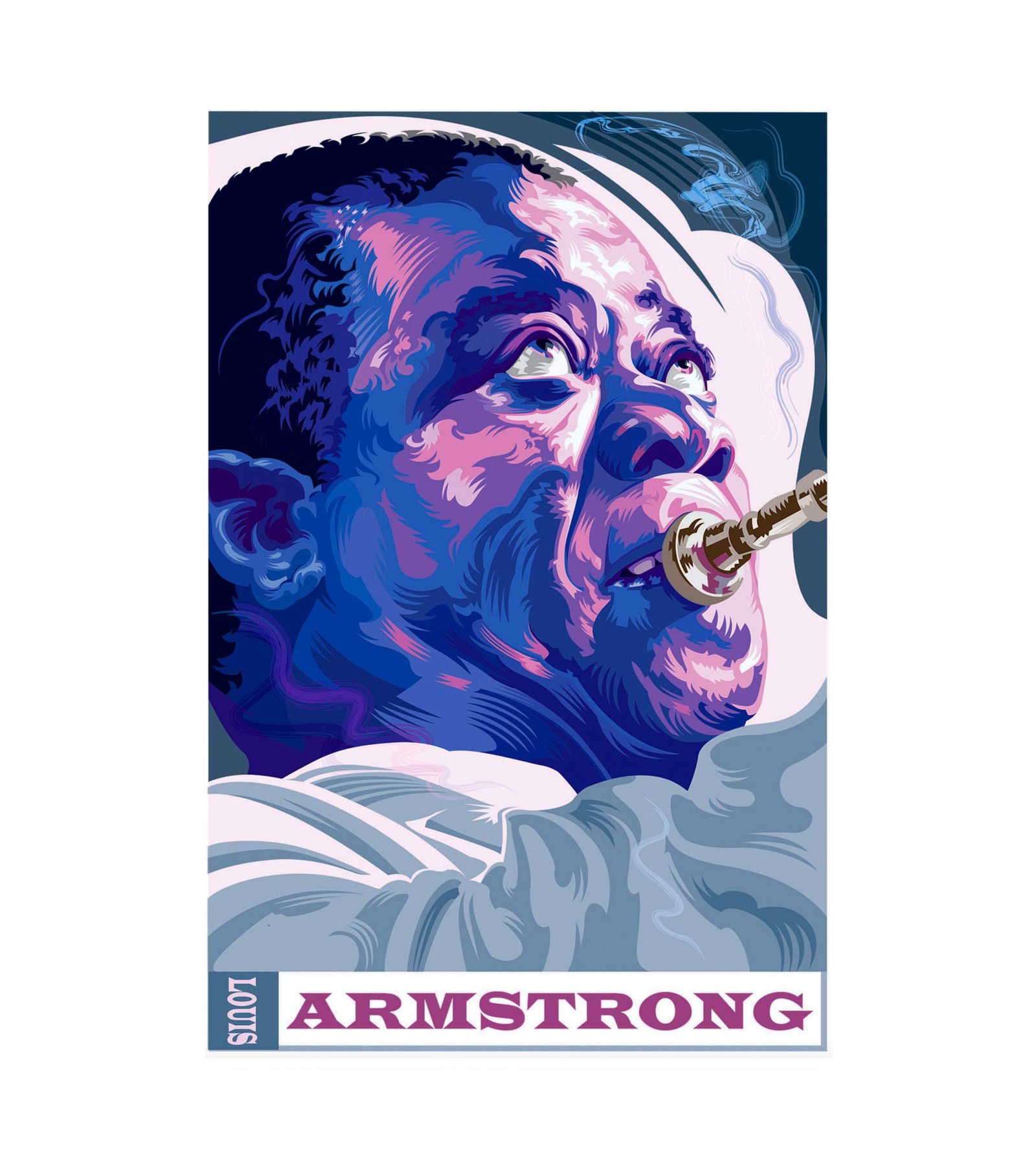 Louis Armstrong Portrait 