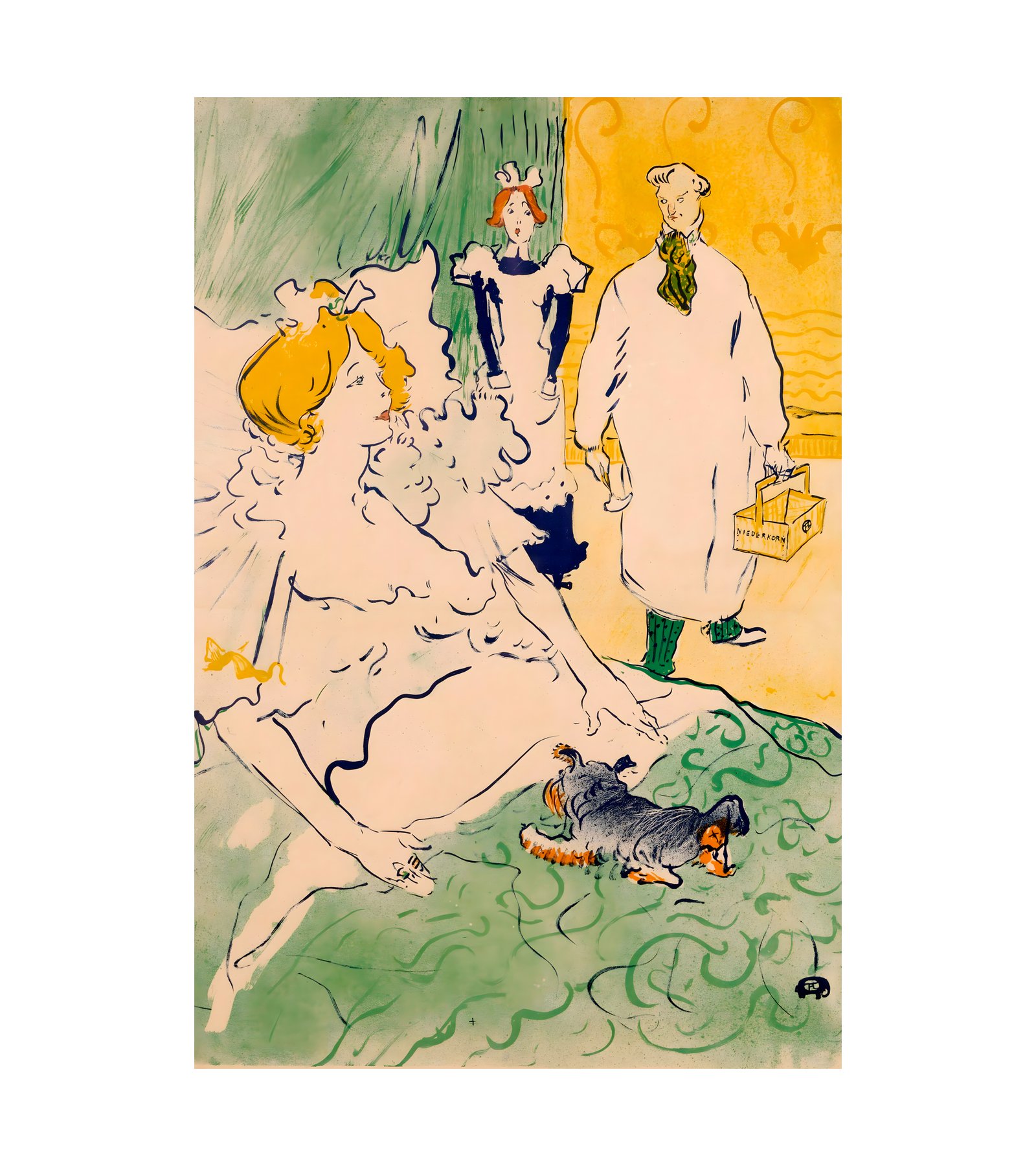 1896 Henri de Toulouse-Lautrec - L'Artisan Moderne 