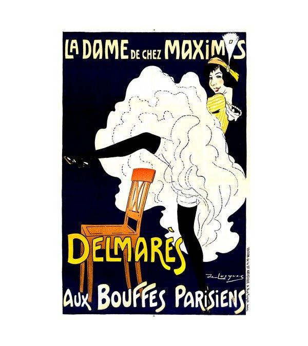 1899 La Dame de chez Maxim