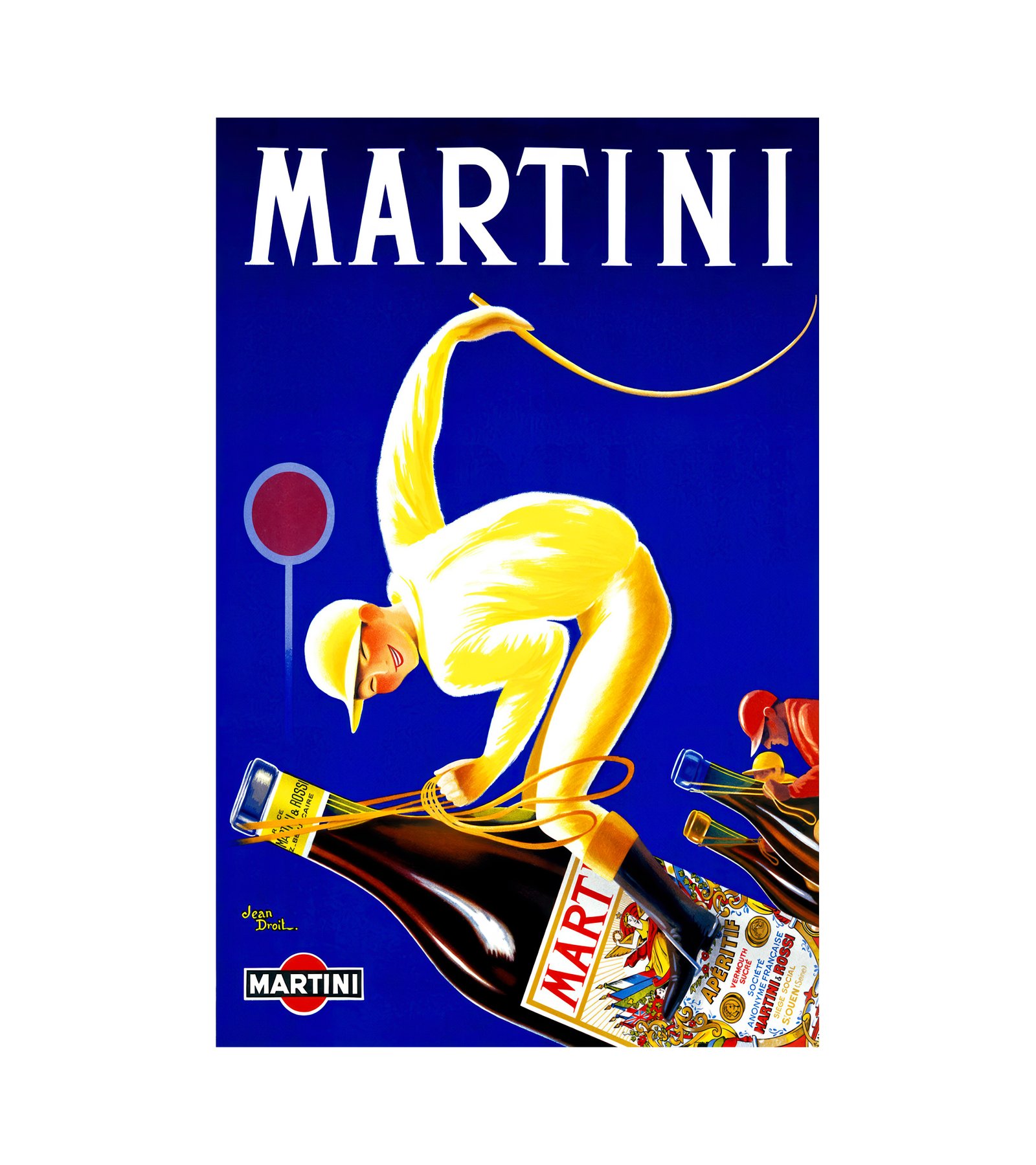 1928 Martini & Rossi Aperitif Jean Droit (France) 