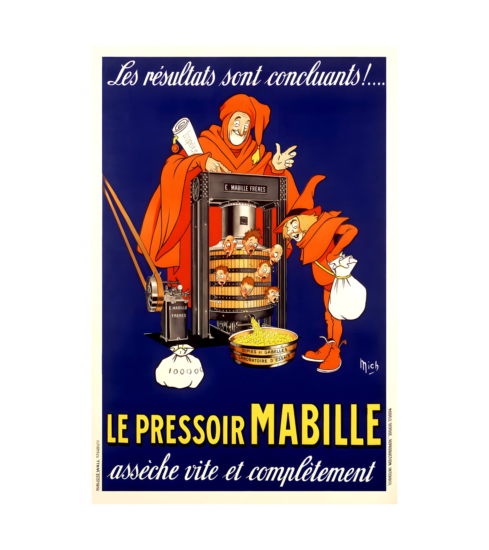 1925 Pressoir Mabille - Mich 