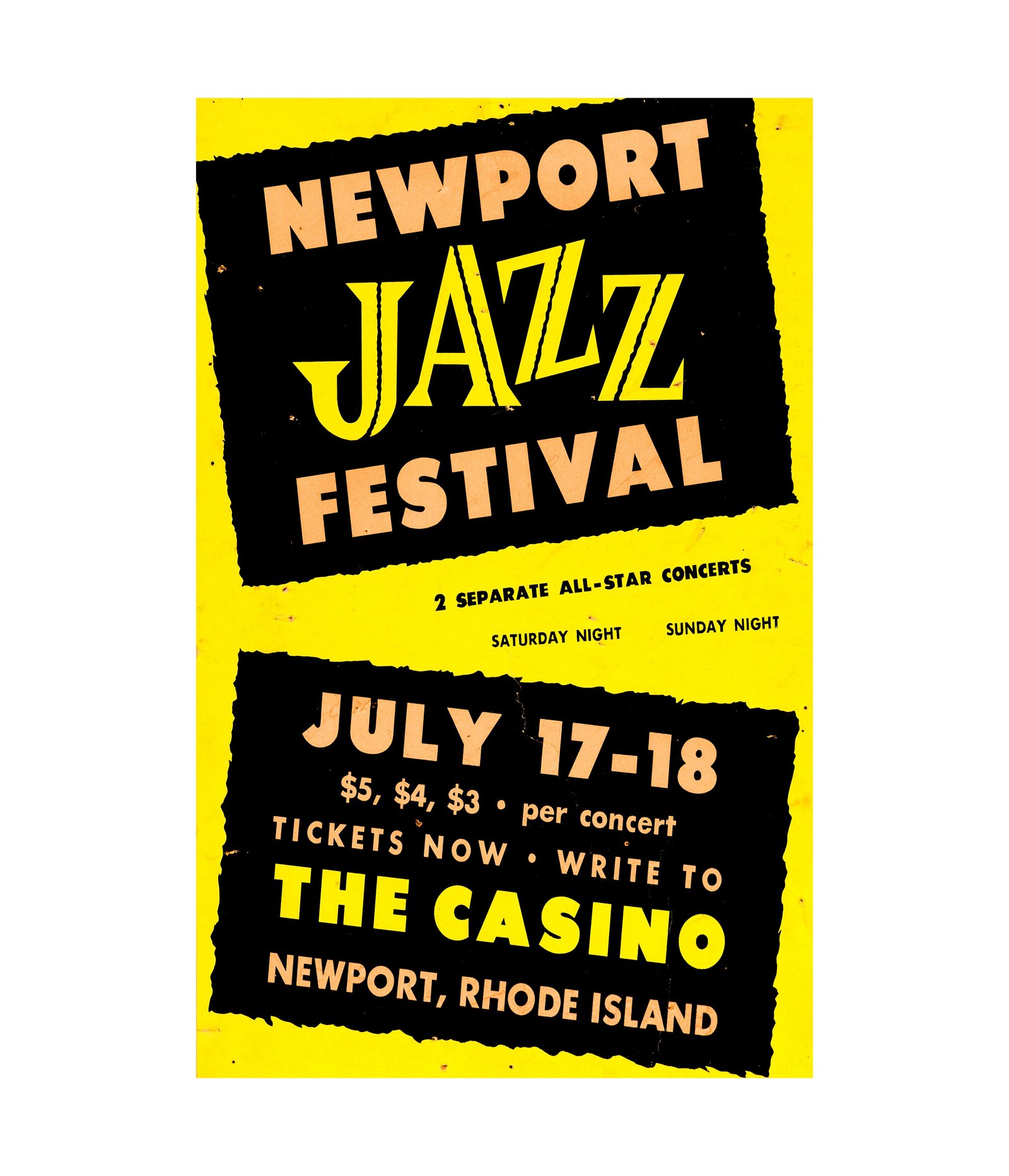 1954 Billie Holiday - Newport Jazz Festival Extremely Rare 