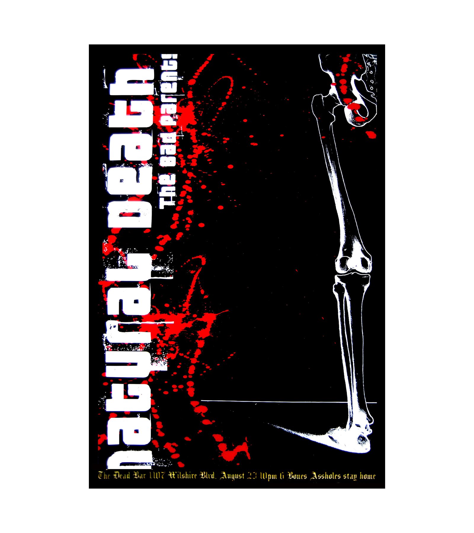 2003 Natural Death Poster - The Bad Parents 