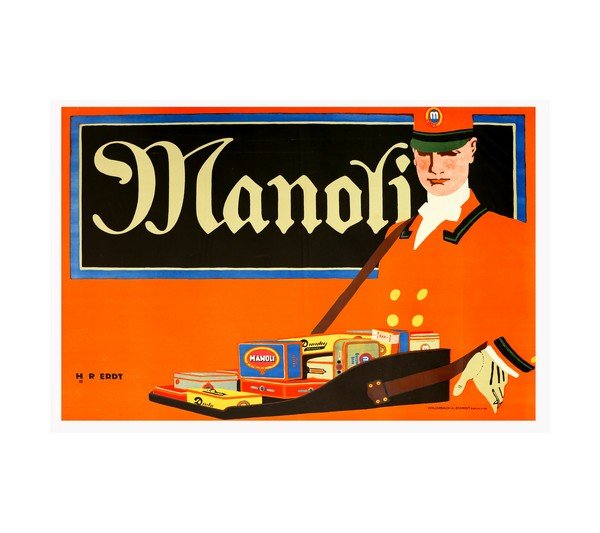 1910 Lucian Bernhard Manoli