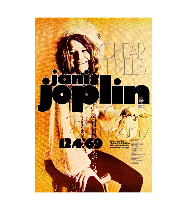 1969 Janis Joplin - Frankfurt, Germany