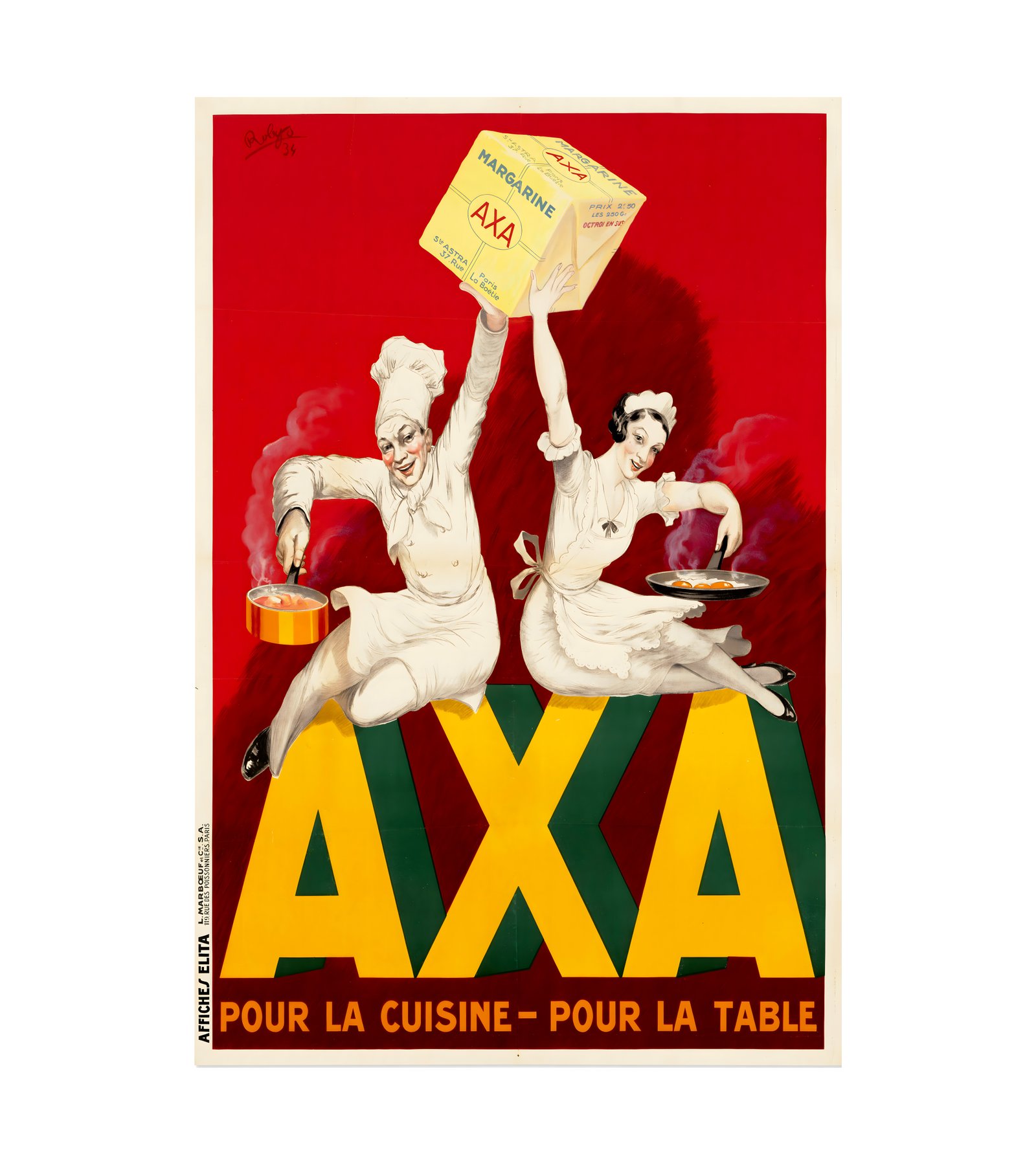 1934 Robys - Axa Margarine 