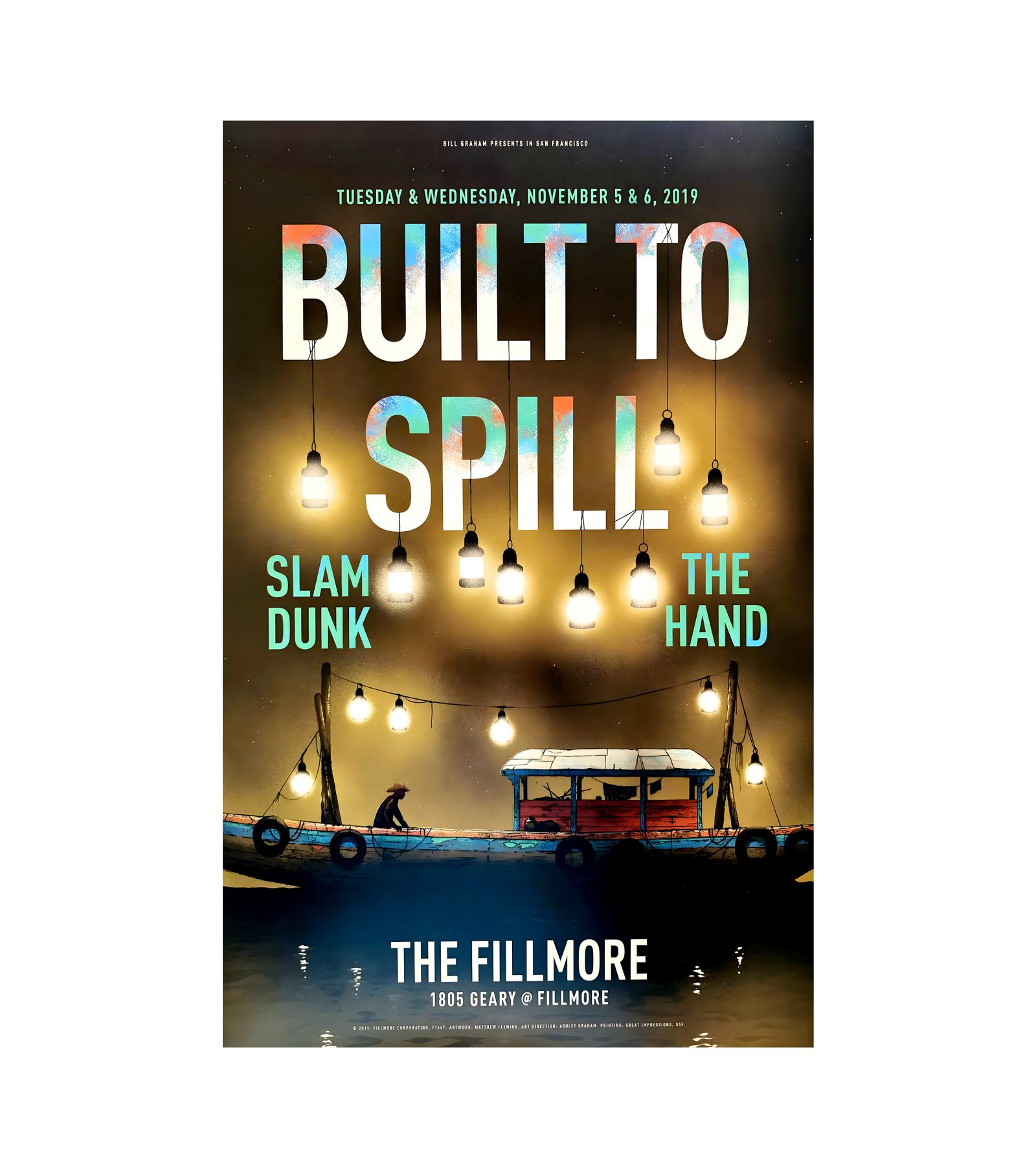 2019 Built To Spill Fillmore 