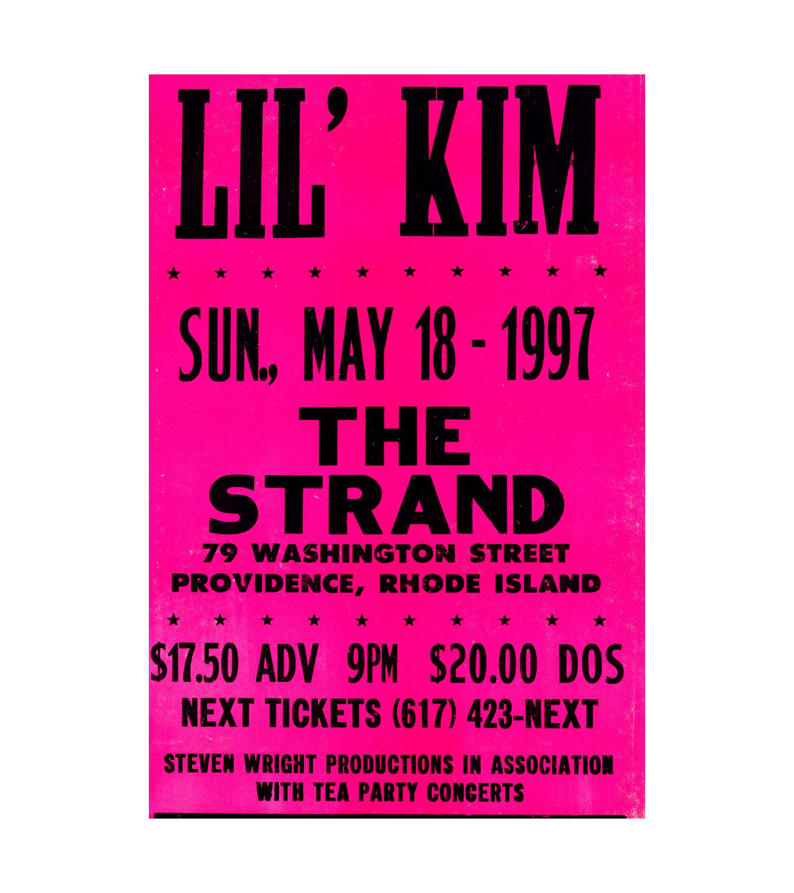 1997 Lil' Kim Providence, RI 