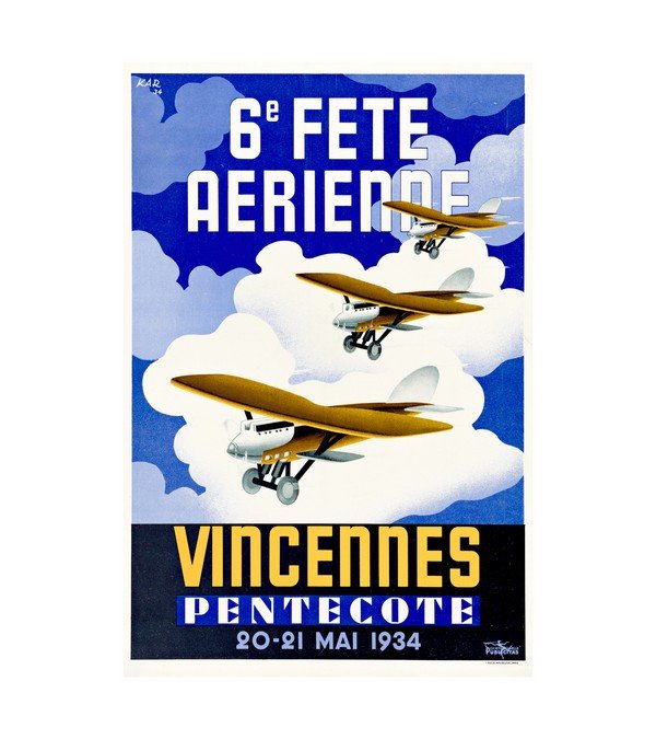 1934 FETE AERIENNE VINCENNES