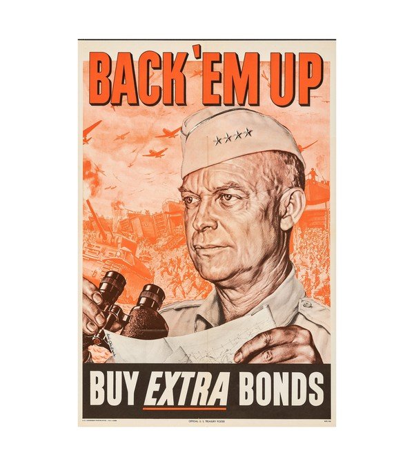 World War II Propaganda (U.S. Government Printing Office, 1944) Eisenhower 
