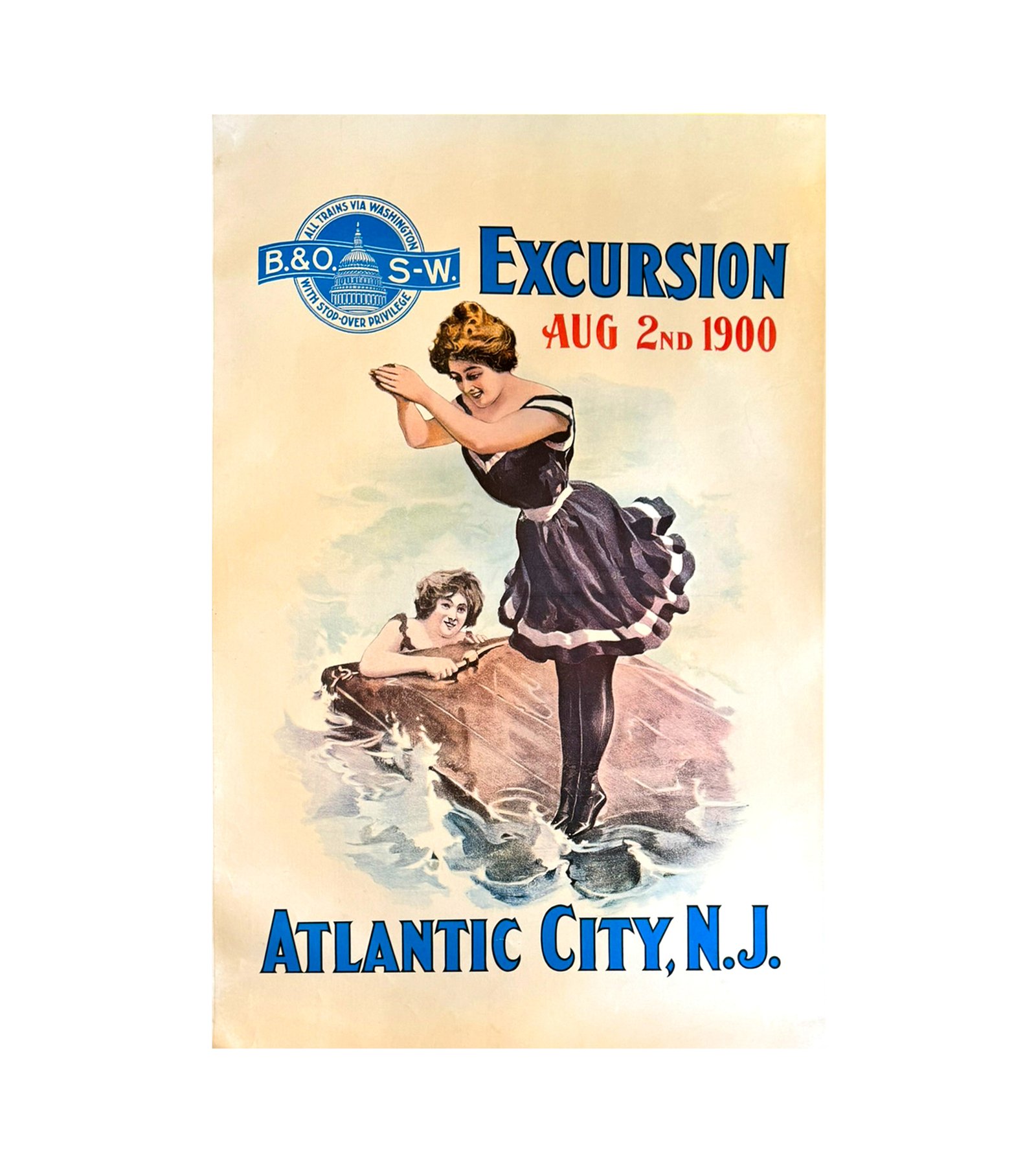 1900 Atlantic City Excursion-B.&O. S-W. Rail 