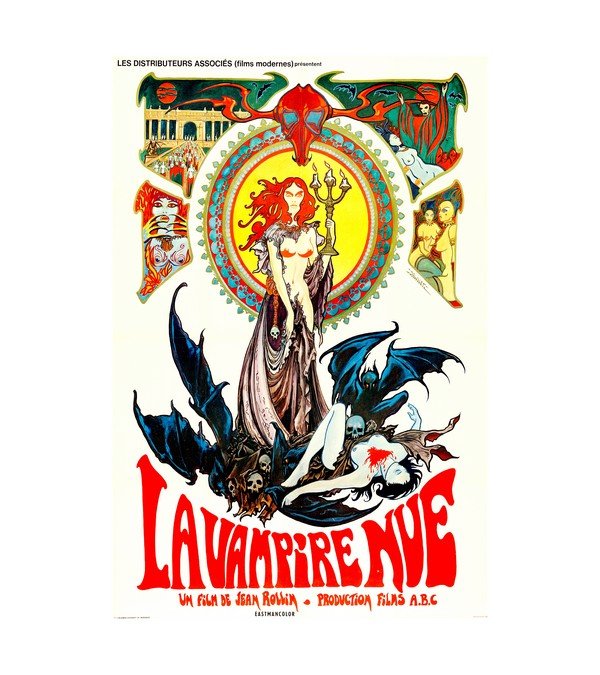 1970 The Nude Vampire (Les Distributeurs Associes) French 