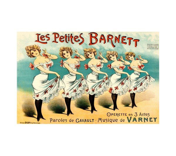 1890 Les Petites Barnett, Charles Octave Levy (French)