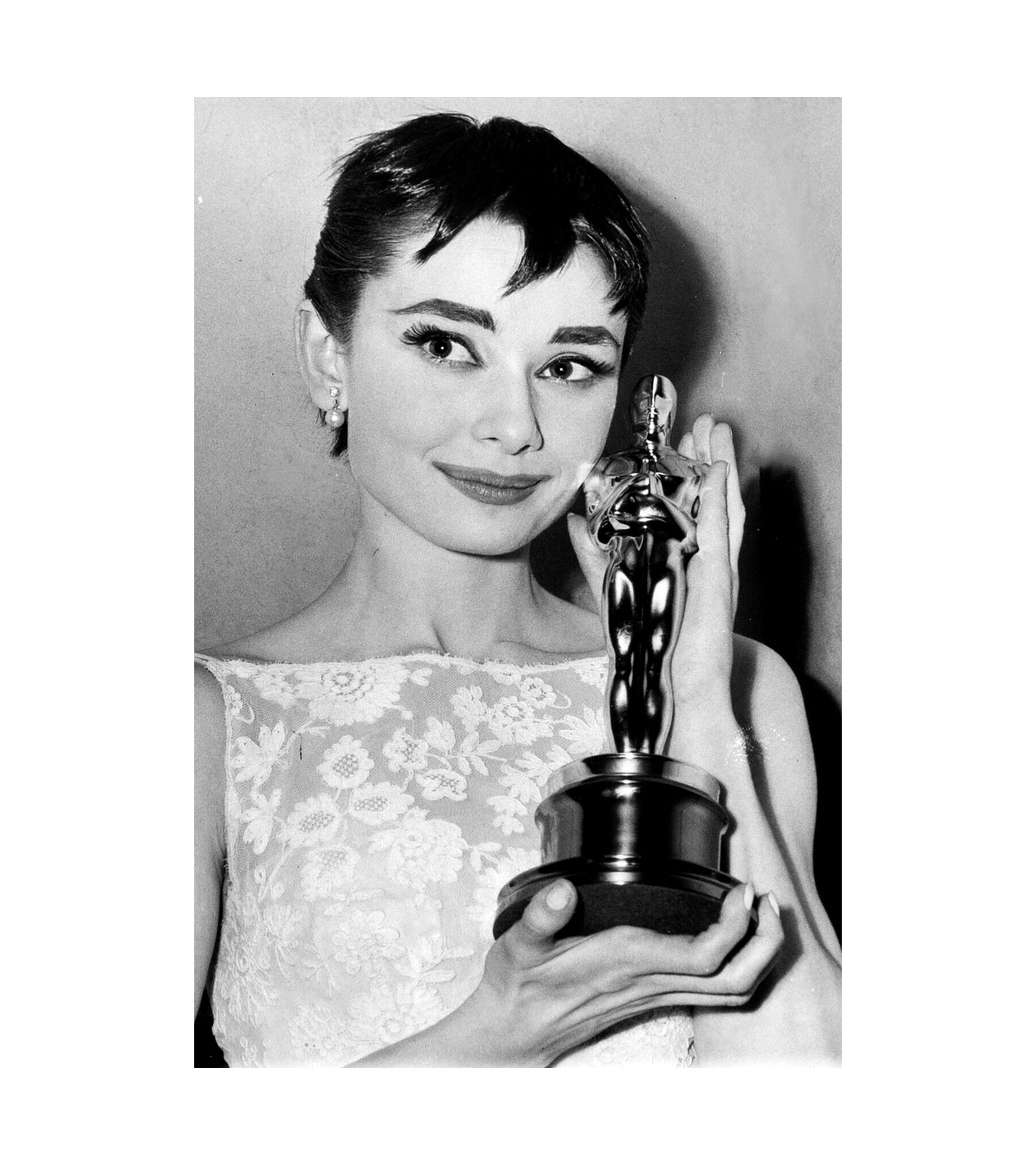 1953 Audrey Hepburn Best Actress Oscar for Roman Holiday (Paramount)