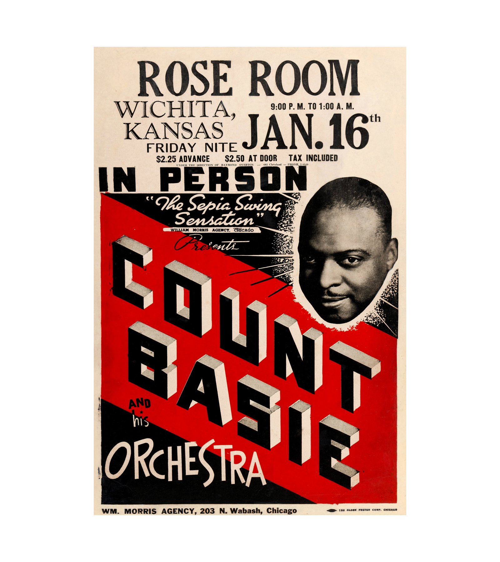 1948 Count Basie Orchestra Wichita, KS 