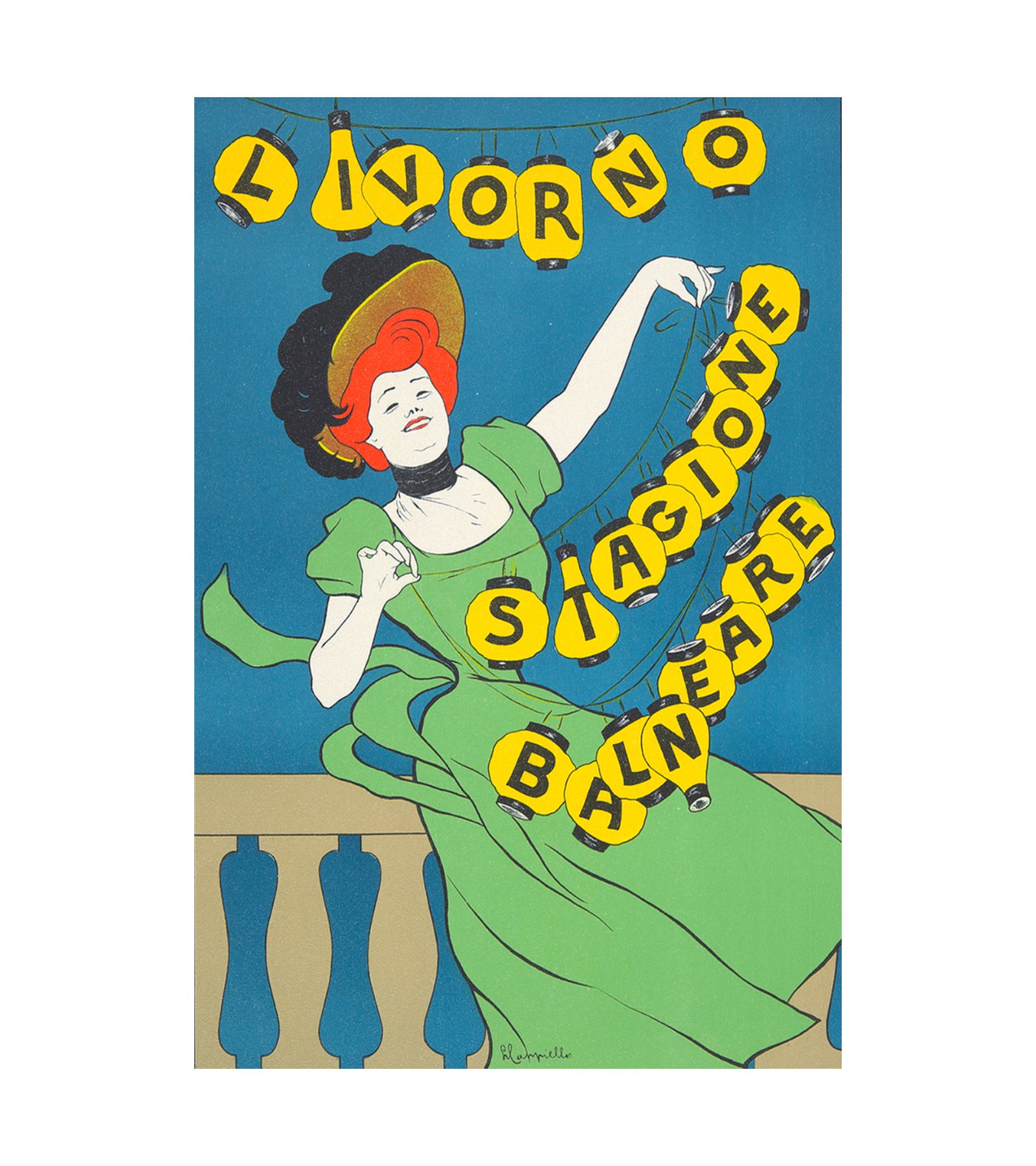 1901 Livorno  Stagione Balneare