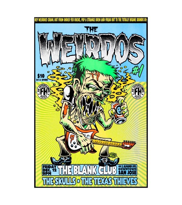 The 2003 Weirdos at the Blank Club (The Firehouse) 