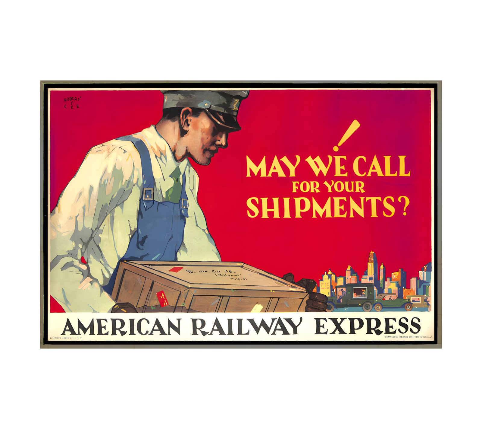 1926 American Railway Express Carey & Sons, NY 