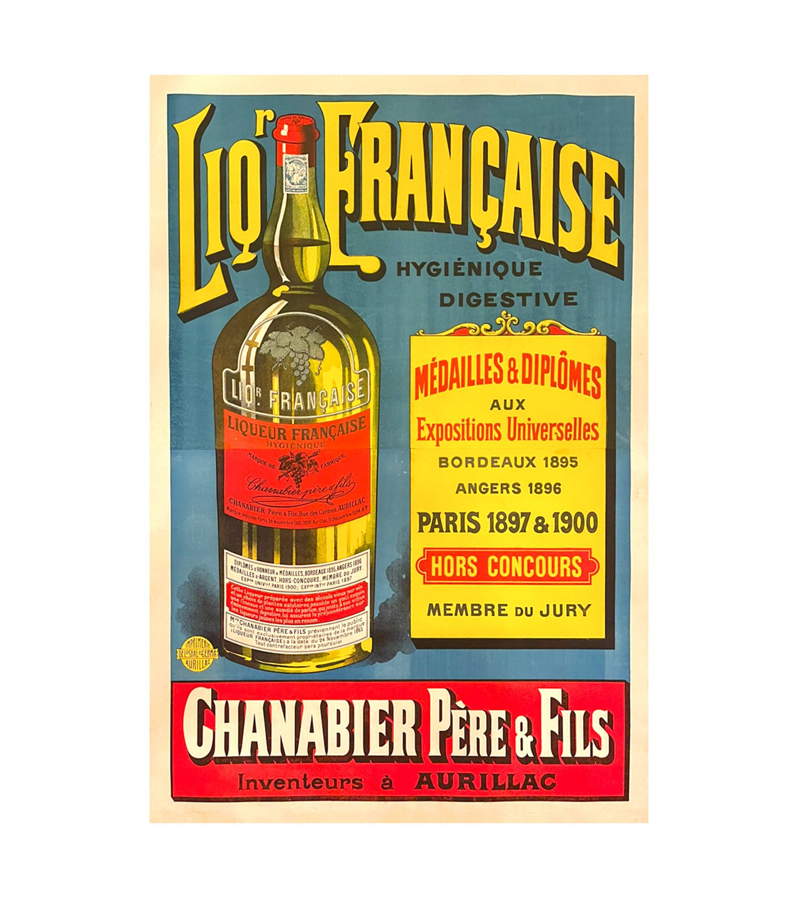 1920 Liqueur Francaise 