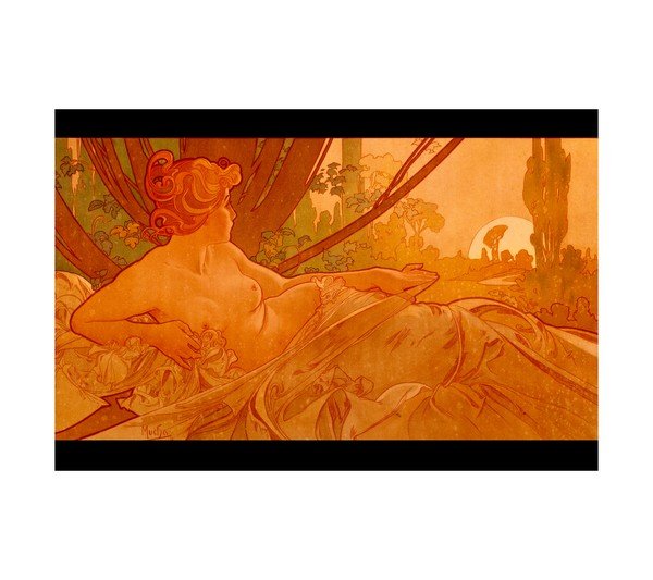 1899 ALPHONSE MUCHA Dawn