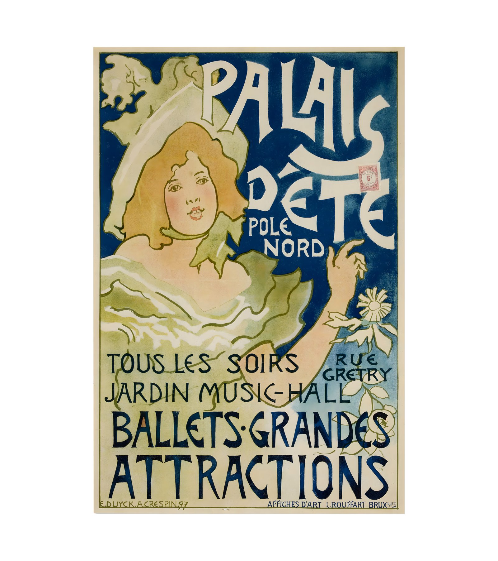 1897 Adolphe Crespin and Edouard Duyck - Palais d'Etefr 