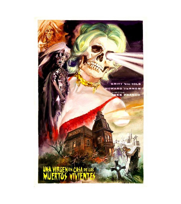 1987 A Virgin Among the Living Dead (Hobby Video) Spanish copy 