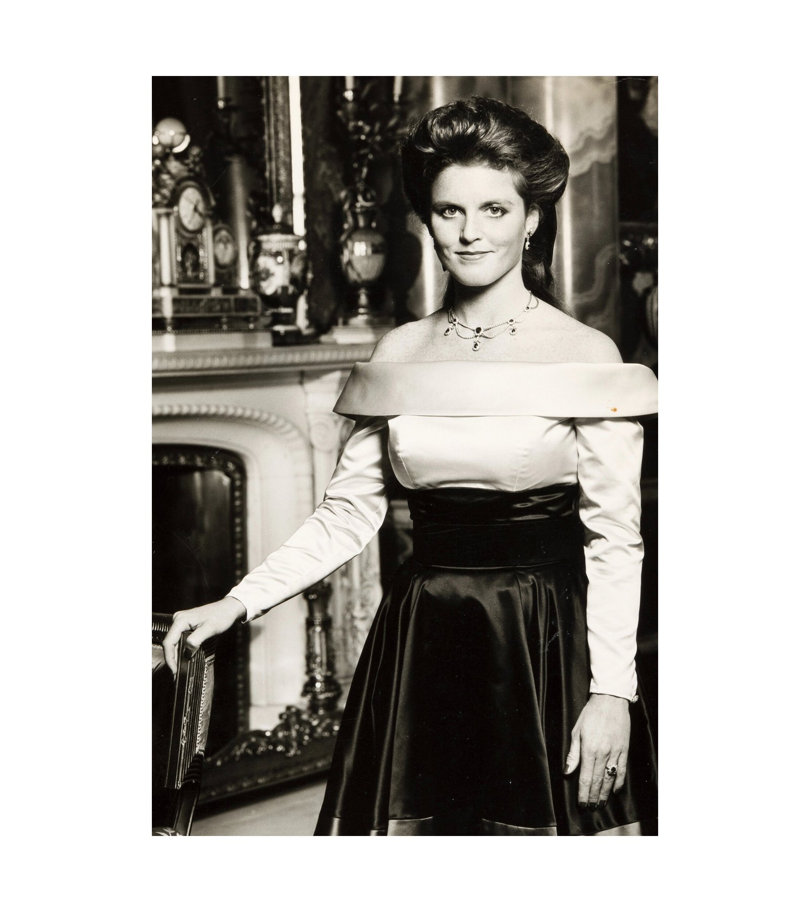 Miss Sarah Ferguson at Buckingham Palace 