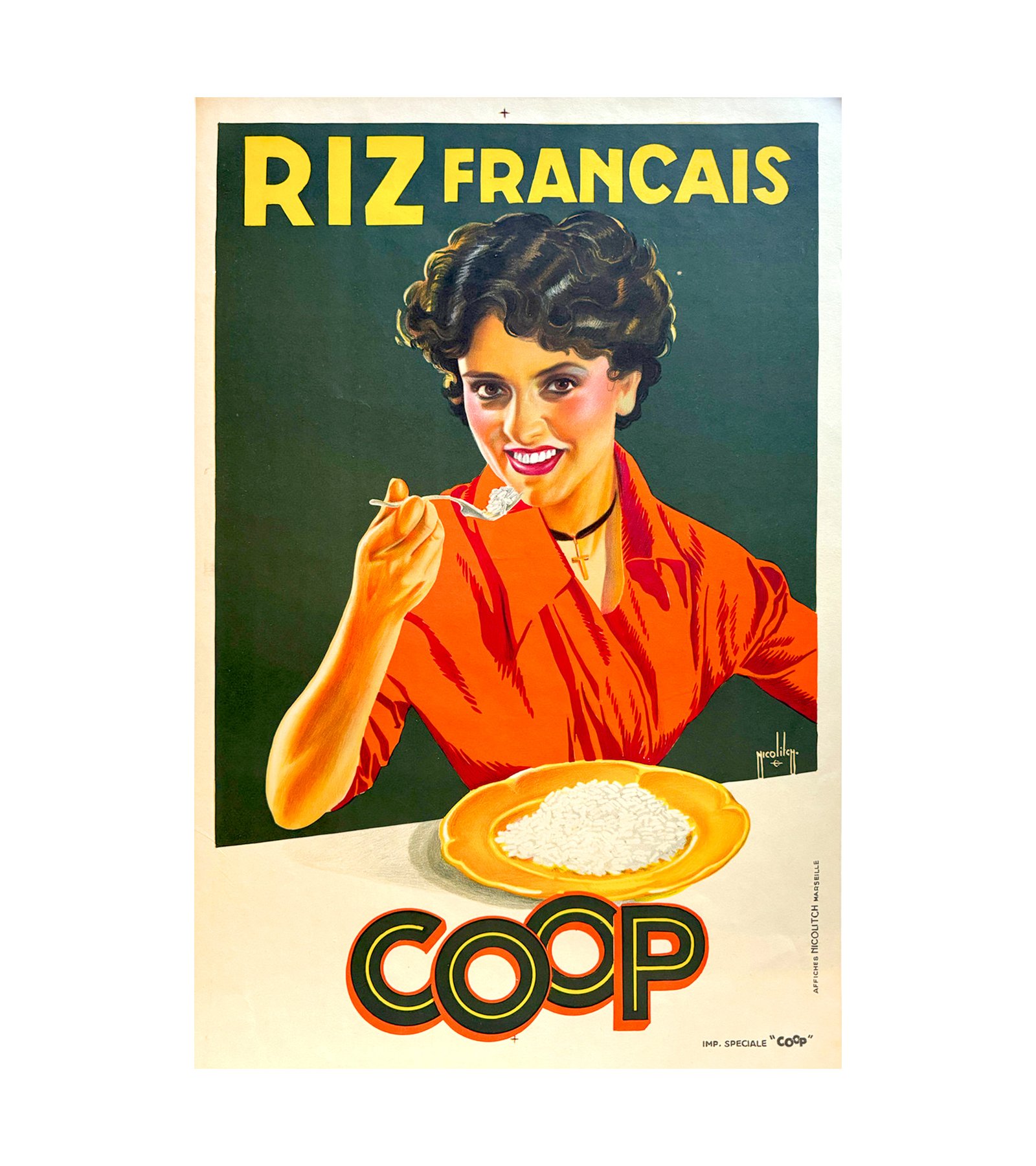 1936 Coop Riz Francais