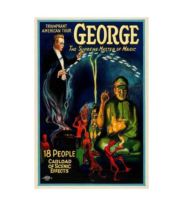1924 George - The Supreme Master of Magic