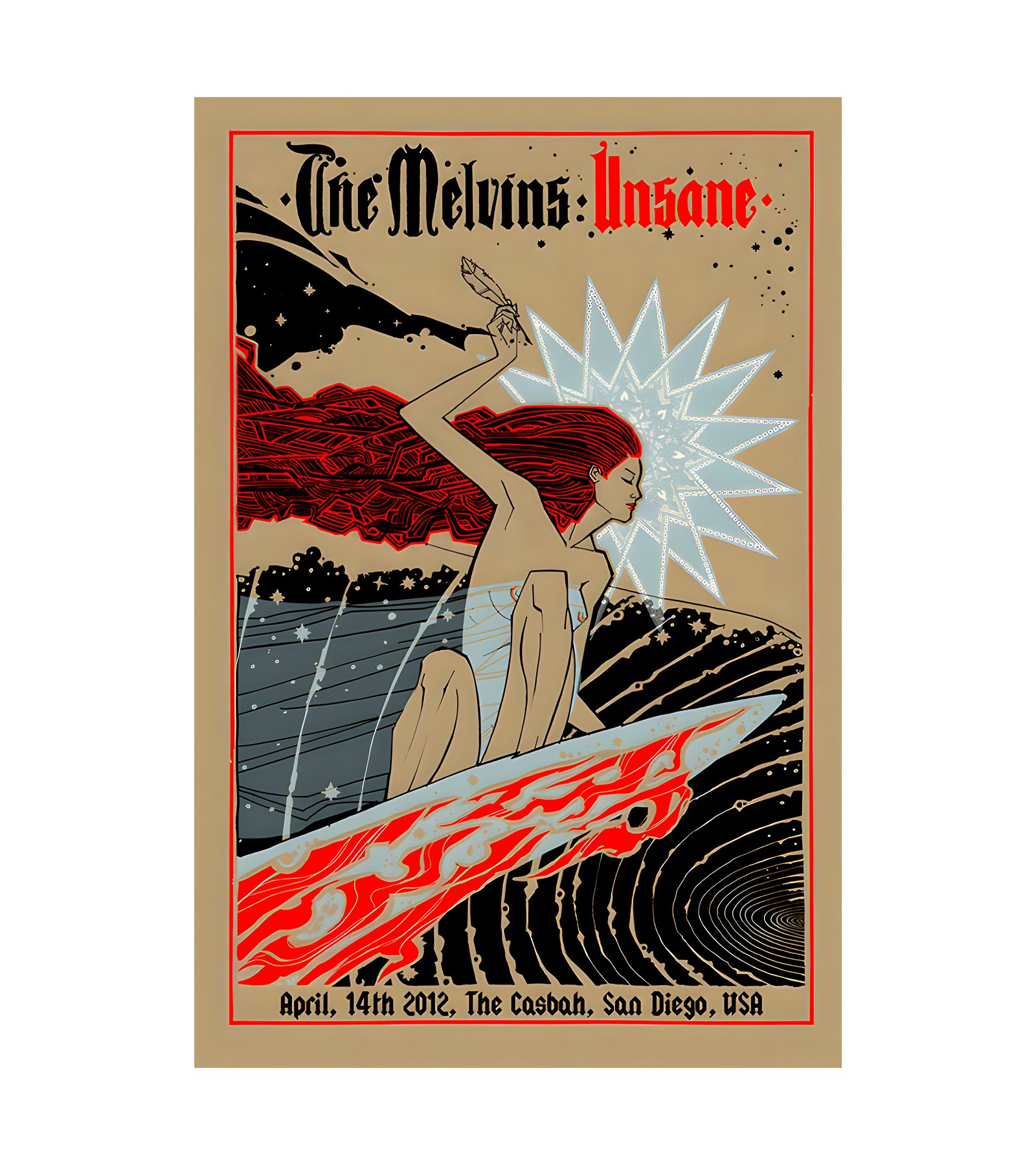 2012 The Melvins Unsane The Casbah, San Diego 