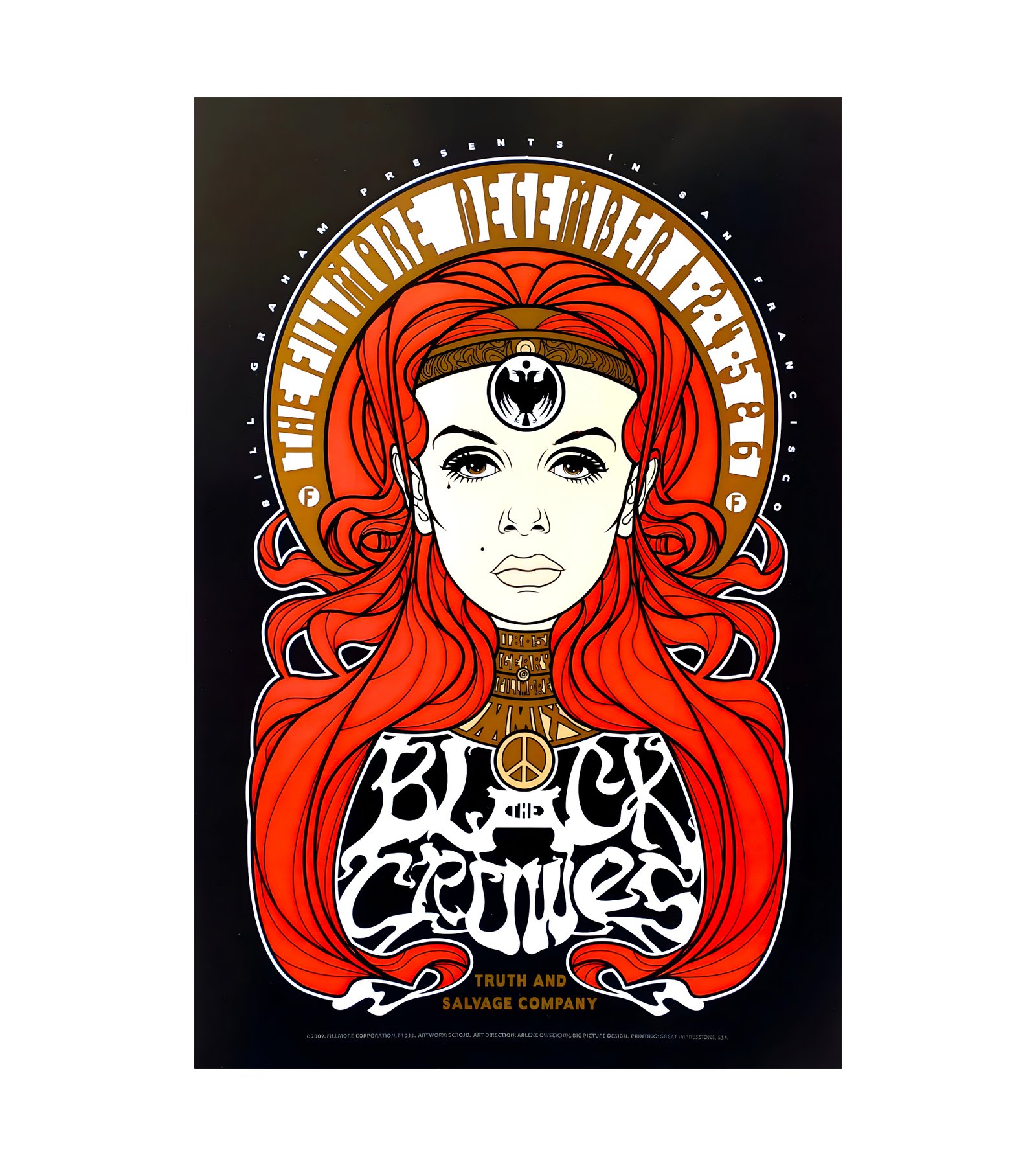 2009 F-1033 The Black Crowes Fillmore 