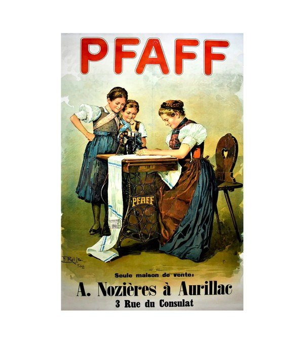 1900 Pfaff Sewing Machines