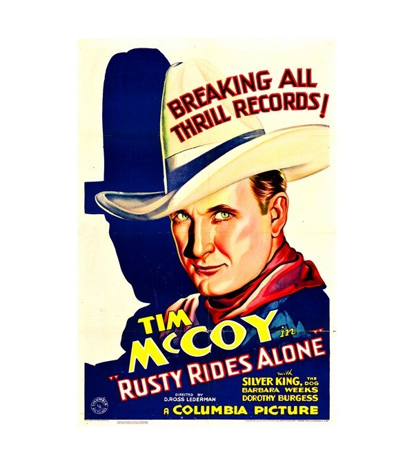 1933 Rusty Rides Alone (Columbia) 