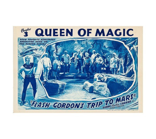 1938 Flash Gordon's Trip to Mars (Universal) Chapter 3 Queen of Magic 