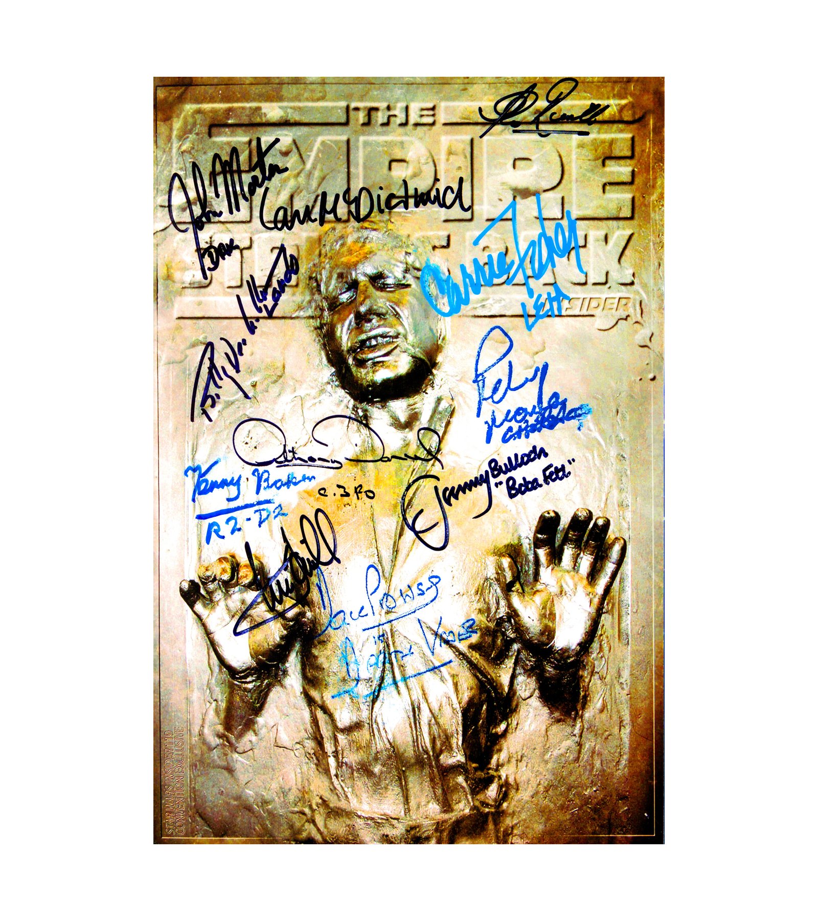 1980 Star Wars- Episode V - The Empire Strikes Back (TCF) Cast Signed 