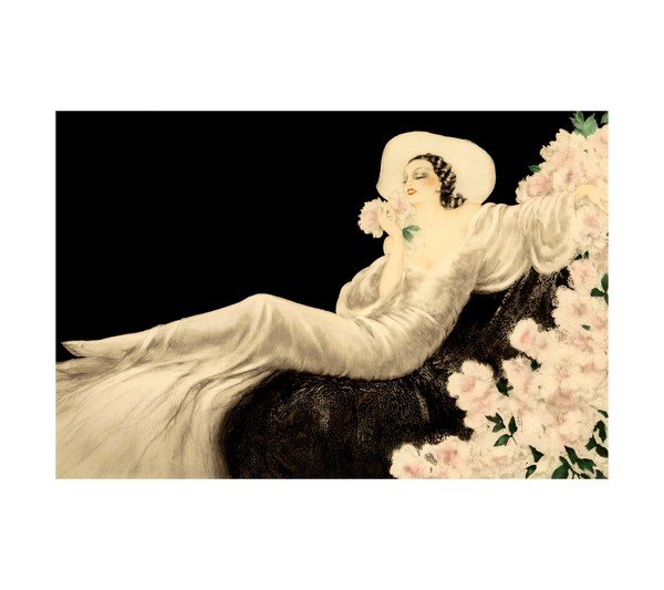 1937 Louis Icart Love's Blossom 